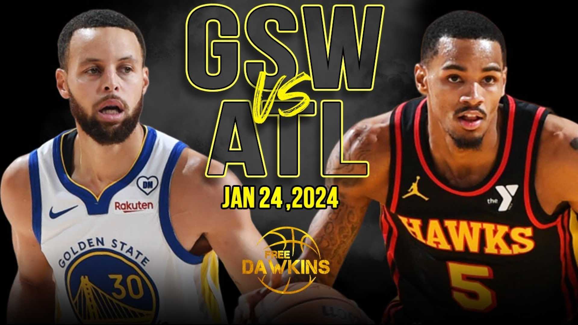 Golden State Warriors Vs Atlanta Hawks Game Highlights