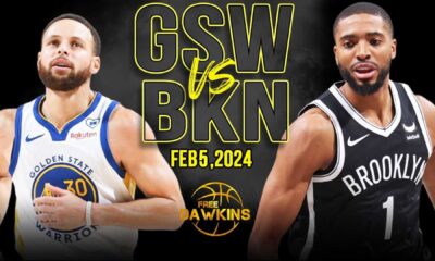 Golden State Warriors Vs Brooklyn Nets Nba Game Highlights