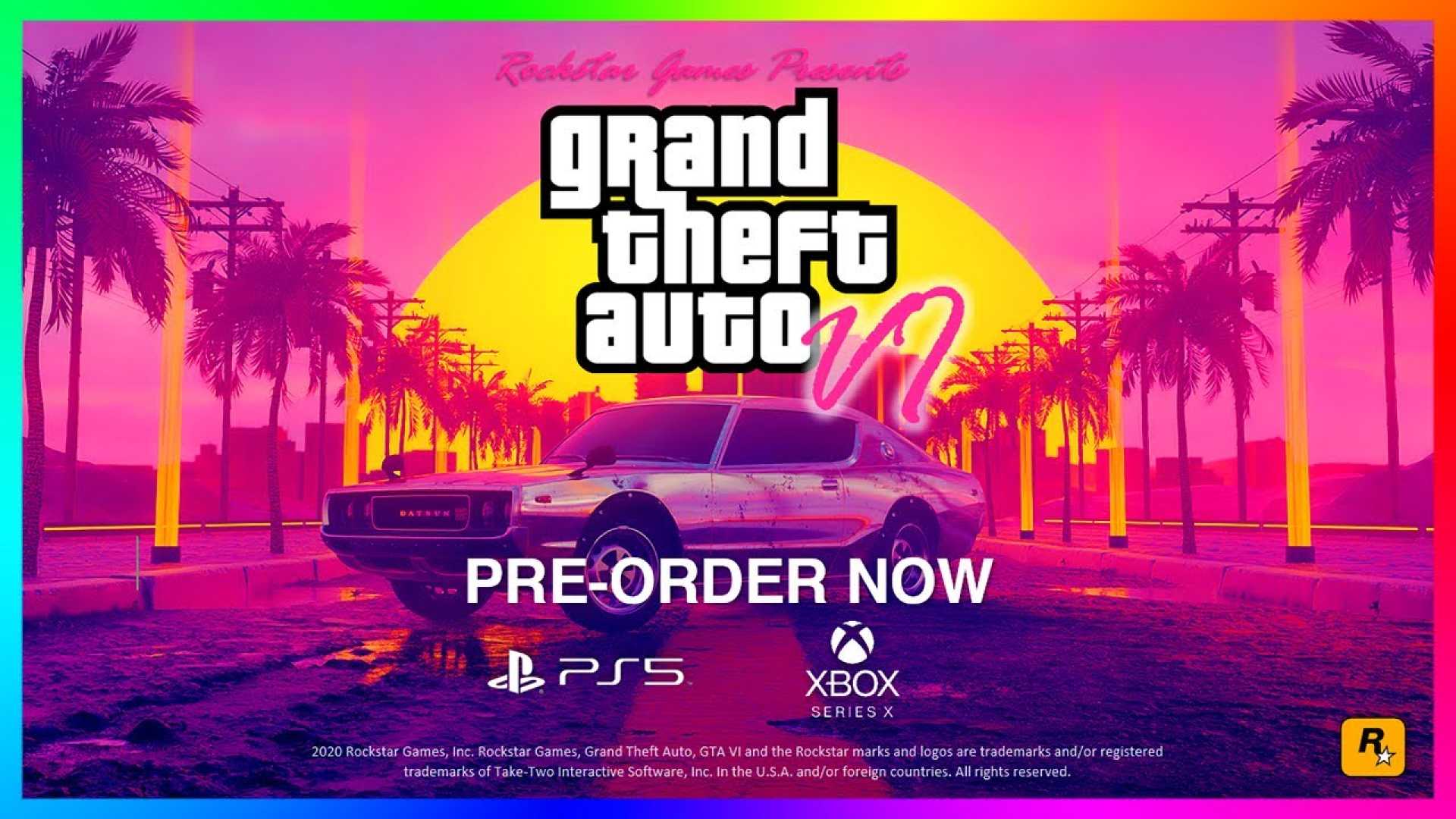 Grand Theft Auto 6 Release Date Announcement