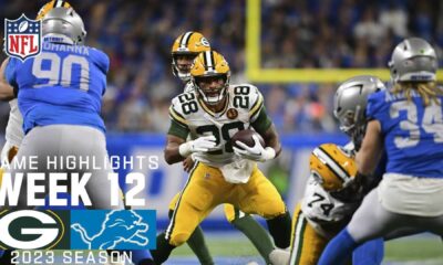 Green Bay Packers Vs Detroit Lions Nfl Game