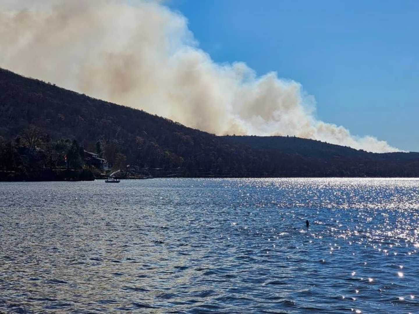 Greenwood Lake Wildfire New York