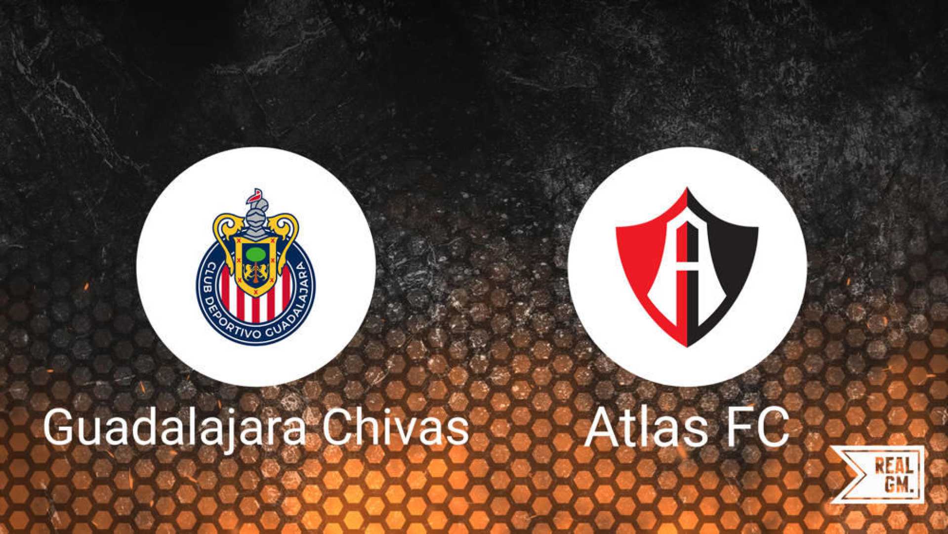 Guadalajara Chivas Vs Atlas Fc Liga Mx Match