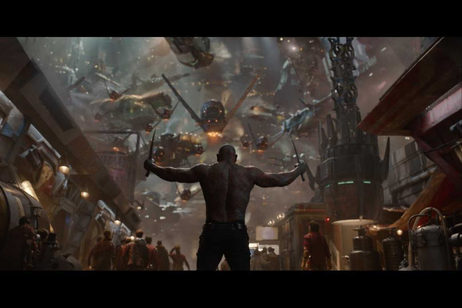 Guardians Of The Galaxy Movie And Game Screenshots