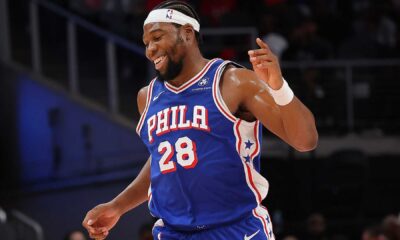 Guerschon Yabusele Playing For The Philadelphia 76ers