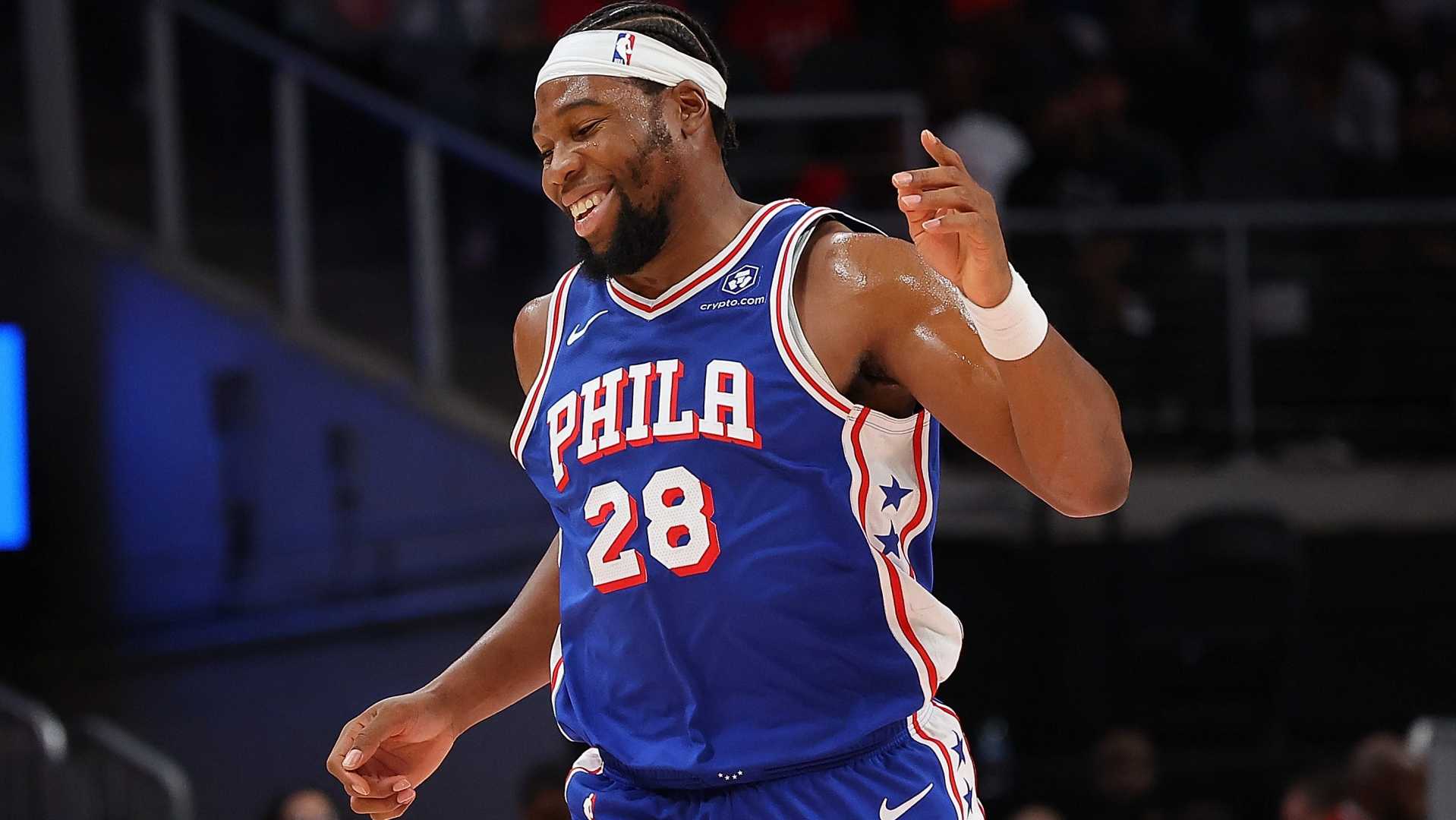 Guerschon Yabusele Playing For The Philadelphia 76ers