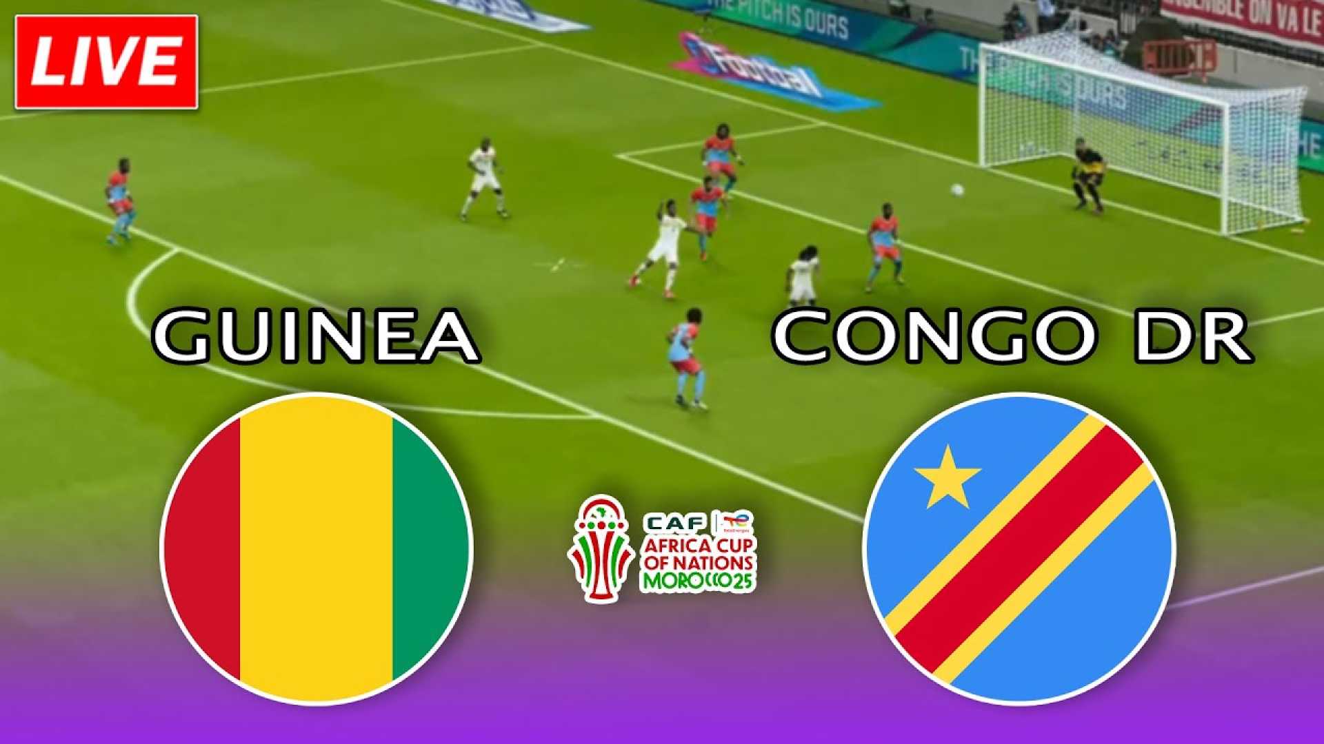 Guinea Vs Dr Congo Africa Cup Of Nations Qualifying Match