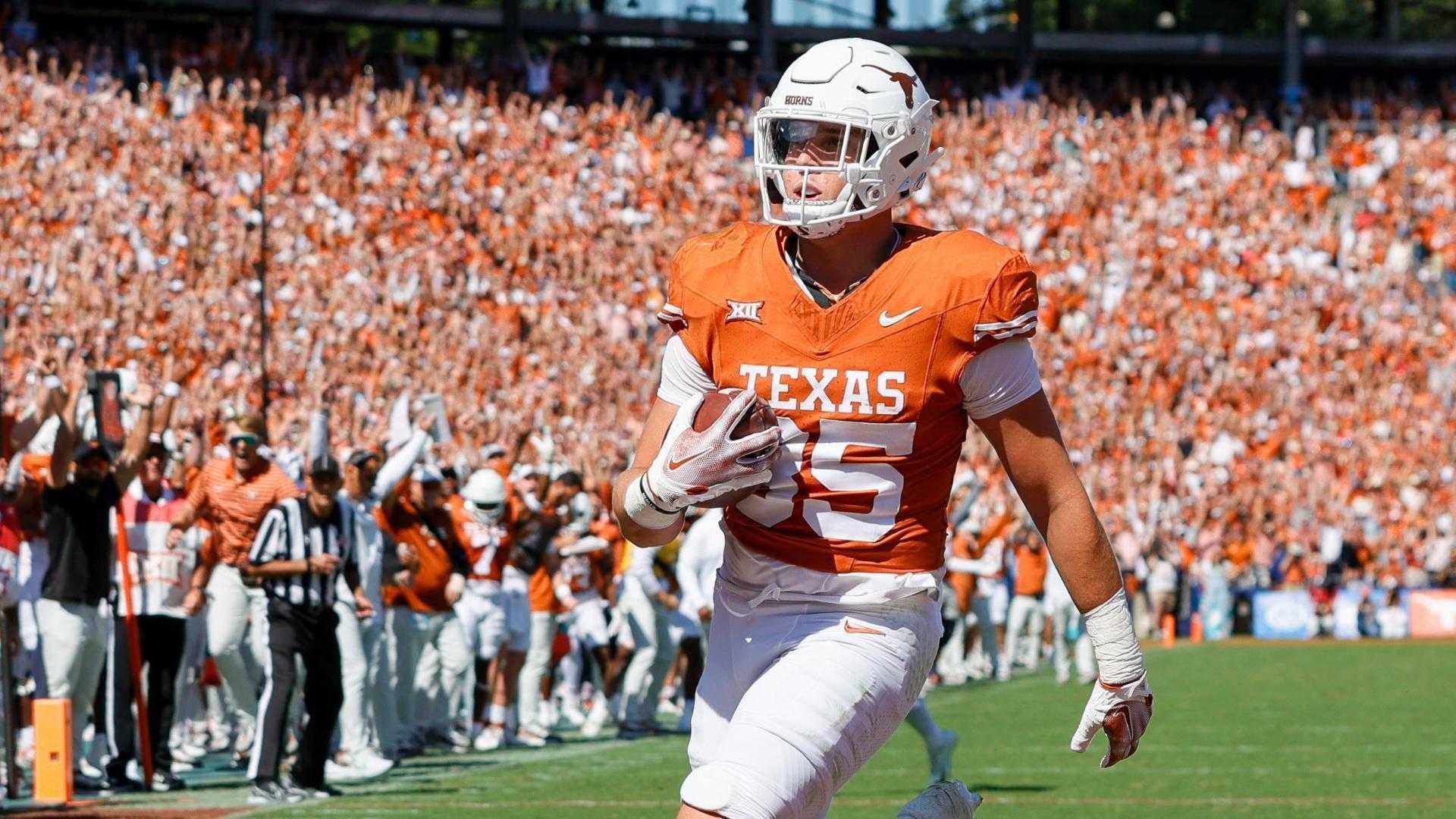 Gunnar Helm Texas Longhorns Football