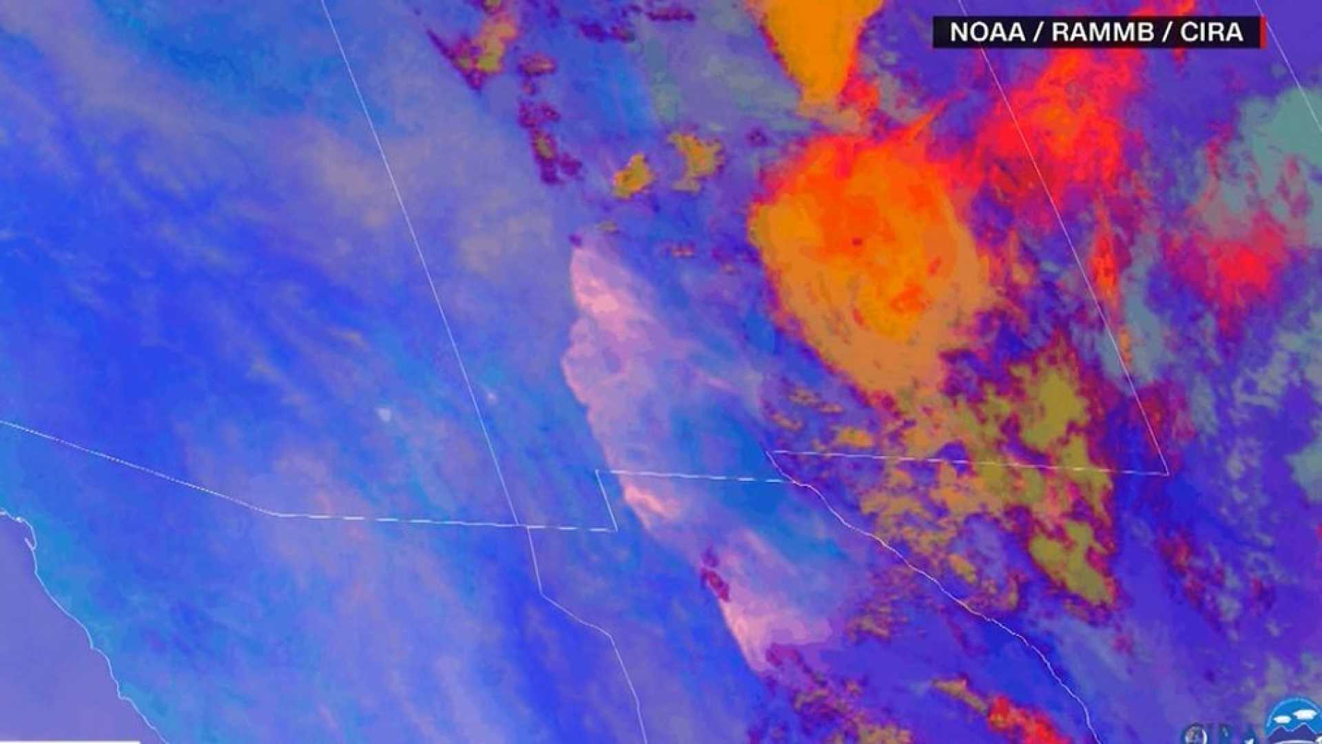 Haboob Dust Storm New Mexico Satellite Imagery