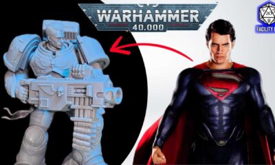 Henry Cavill Superman Costume Warhammer Series