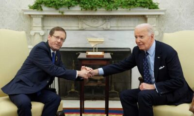 Herzog And Biden Meeting On Israel Support