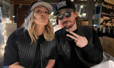 Hilary Duff And Matthew Koma As Benji And Joel Madden Halloween Costumes