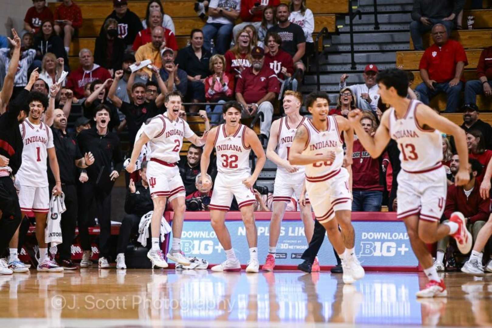 Indiana Hoosiers Vs Marian University Basketball Game