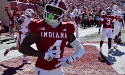 Indiana University Football Team Preparing For Ohio State Game