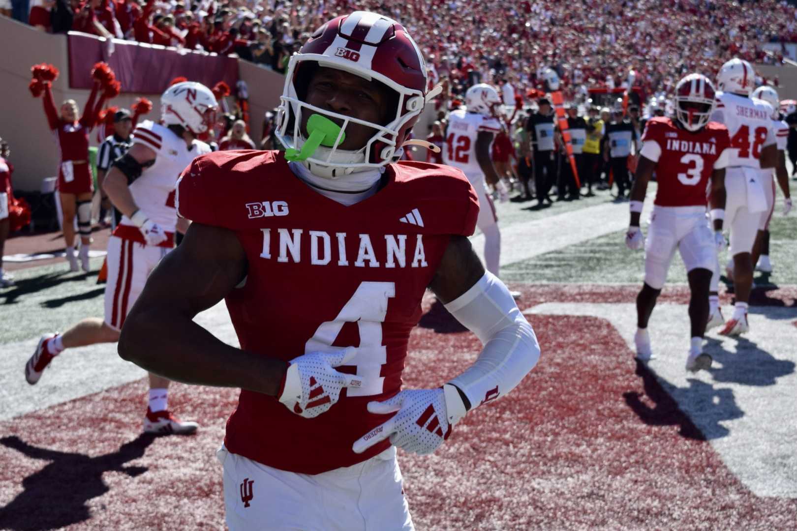 Indiana University Football Team Preparing For Ohio State Game