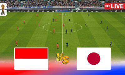 Indonesia Vs Japan Football Match World Cup 2026 Qualifier