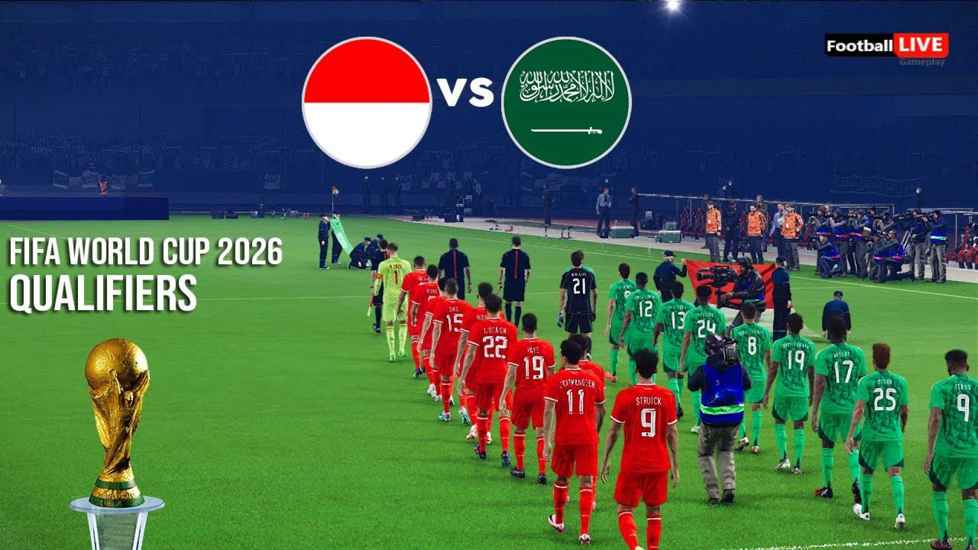 Indonesia Vs Saudi Arabia Fifa World Cup 2026 Qualifiers