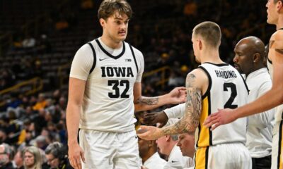 Iowa Hawkeyes Vs Utah State Aggies Basketball Game