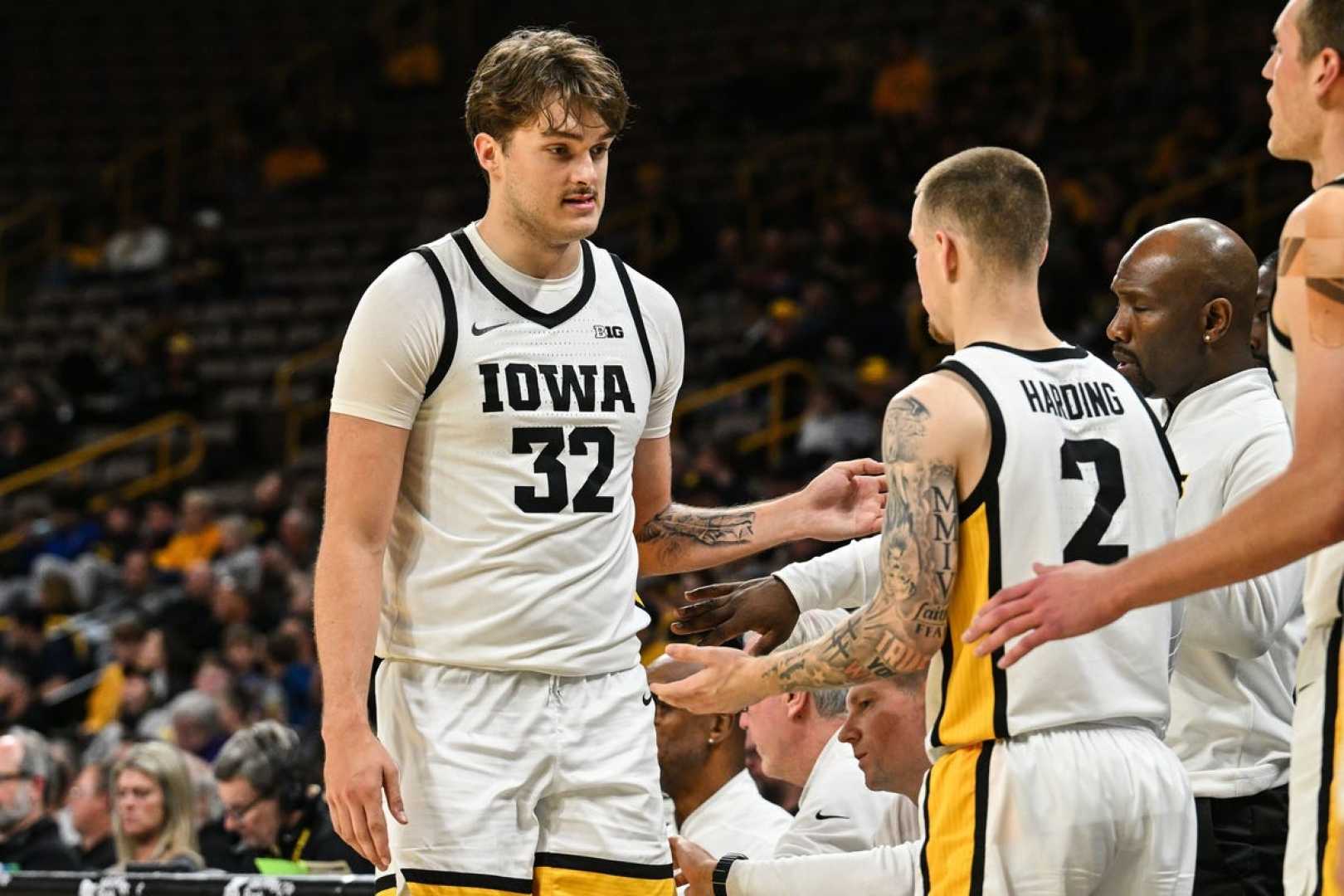 Iowa Hawkeyes Vs Utah State Aggies Basketball Game