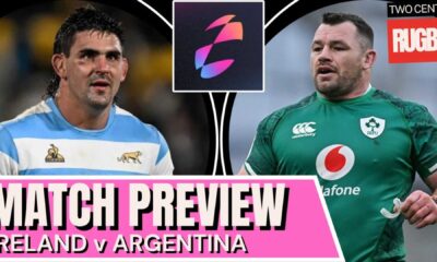 Ireland Vs Argentina Rugby Match Autumn Nations Series