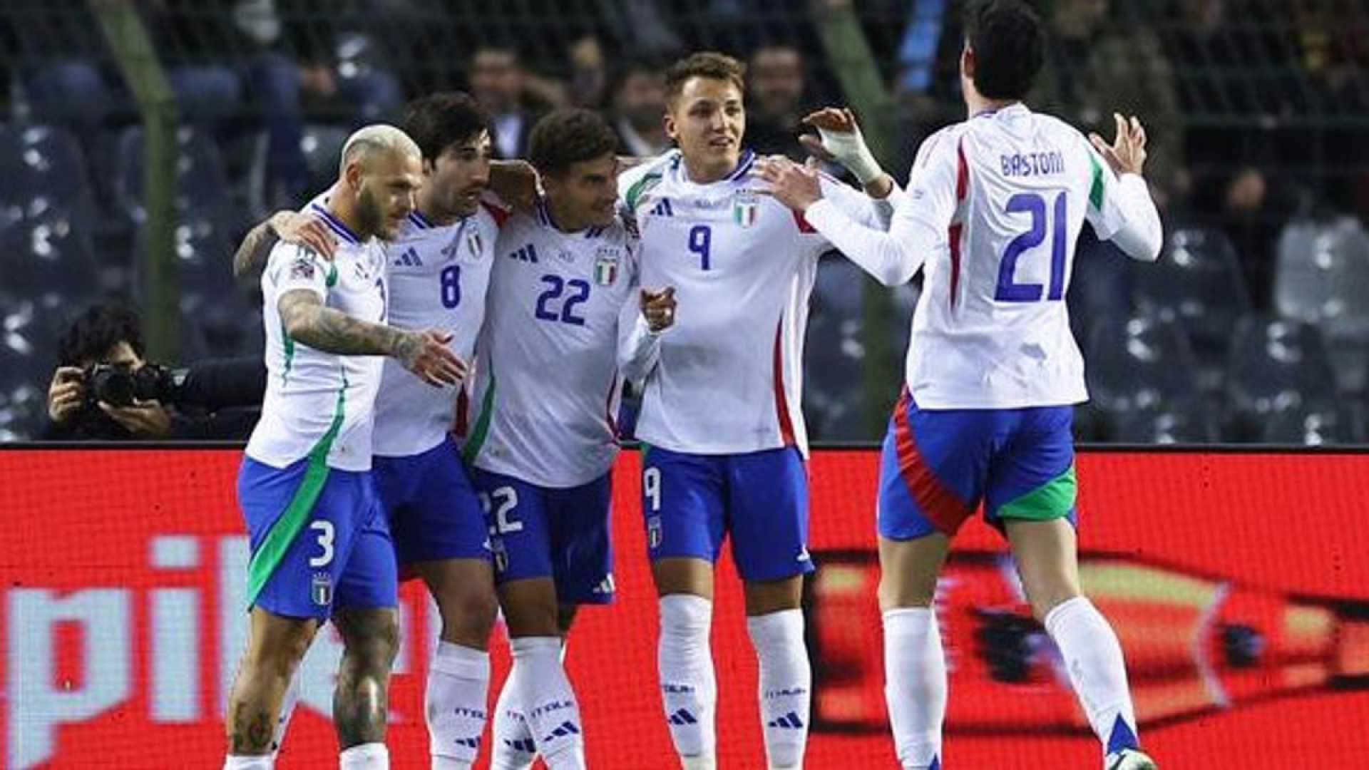 Italy Vs France Uefa Nations League Match At San Siro Stadium