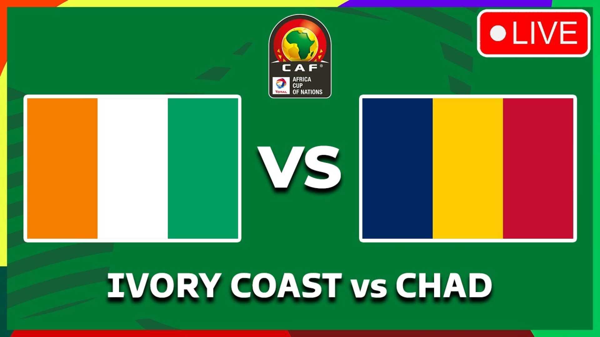 Ivory Coast Vs Chad Football Match 2025 Afcon Qualifiers