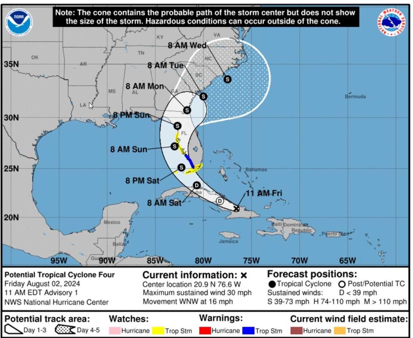 Jacksonville Fl Weather Tropical Storm