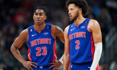 Jaden Ivey And Cade Cunningham Playing For The Detroit Pistons