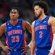 Jaden Ivey And Cade Cunningham Playing For The Detroit Pistons