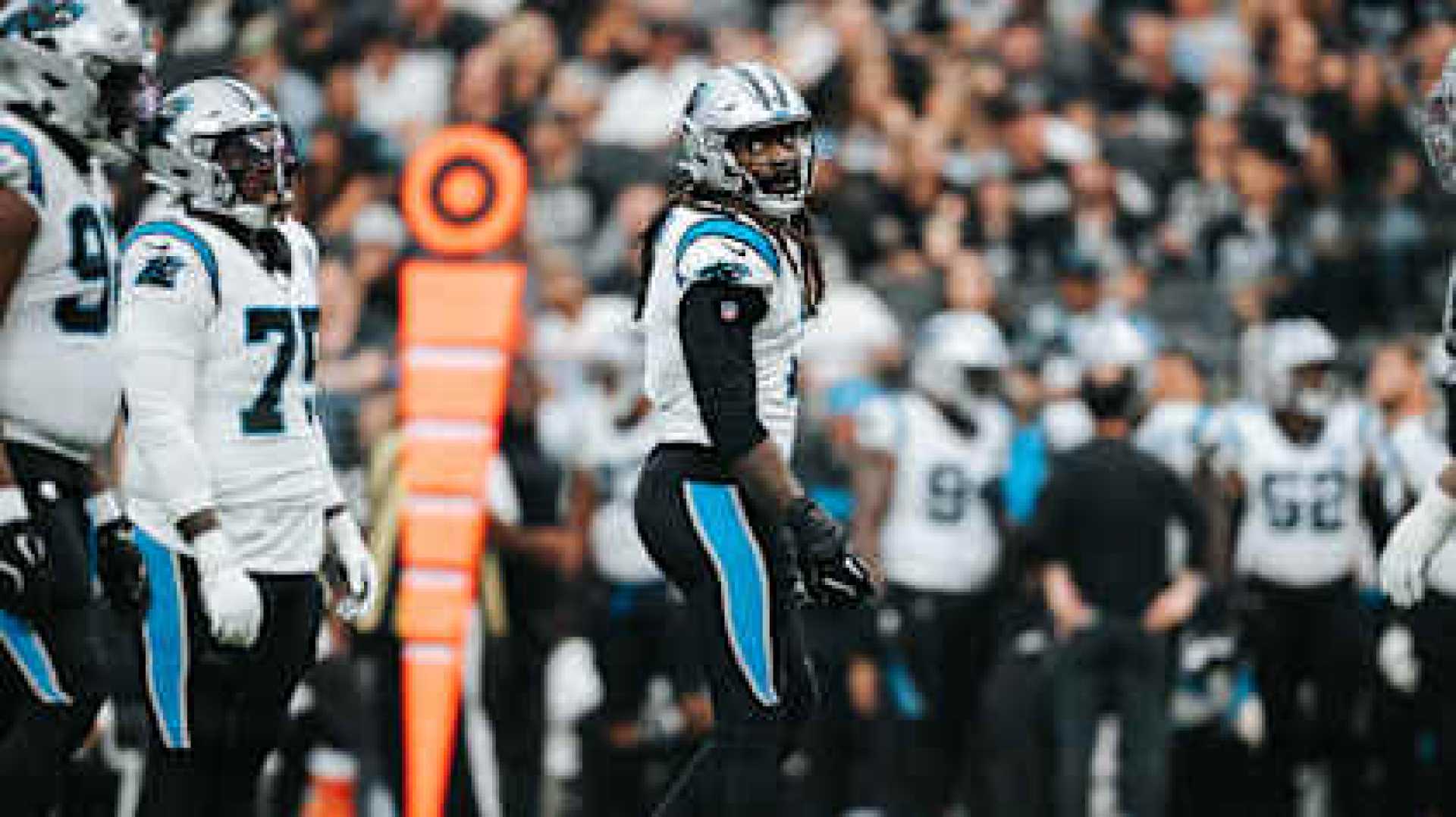 Jadeveon Clowney Carolina Panthers Game Action