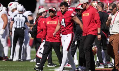 Jake Moody 49ers Practice Return