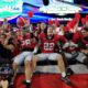 Jake Pope Celebrating With Ole Miss Fans After Georgia Loss