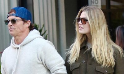 James Marsden And Frederique Brons Holding Hands In Nyc