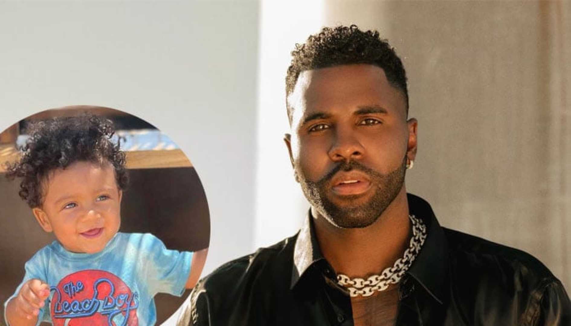 Jason Derulo With His Son