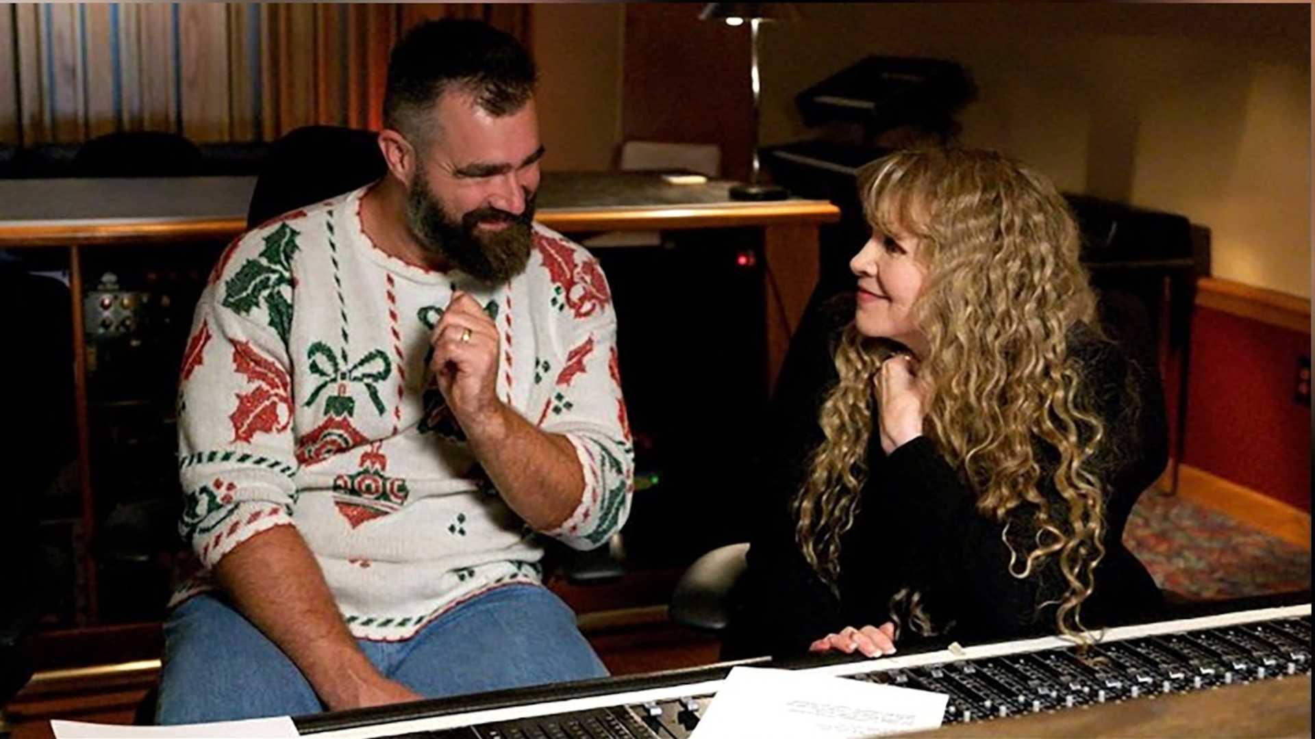 Jason Kelce And Stevie Nicks Christmas Song