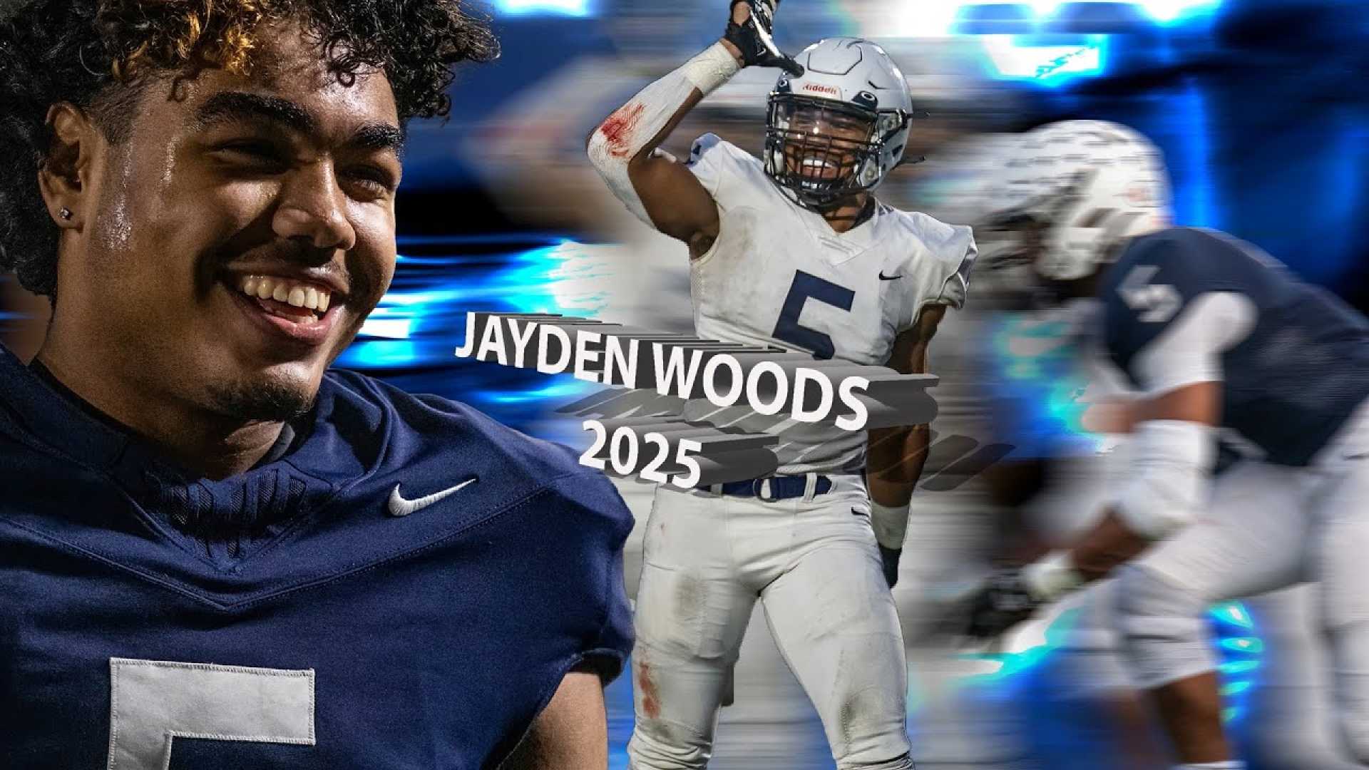 Jayden Woods Football Player