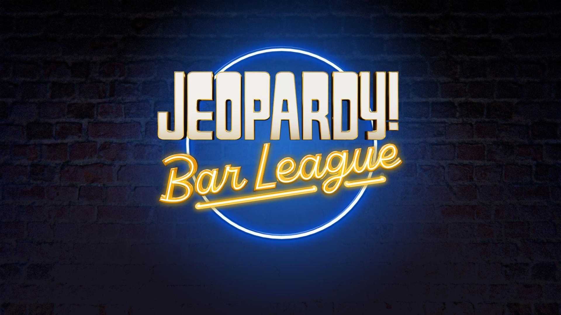 Jeopardy Bar League Logo