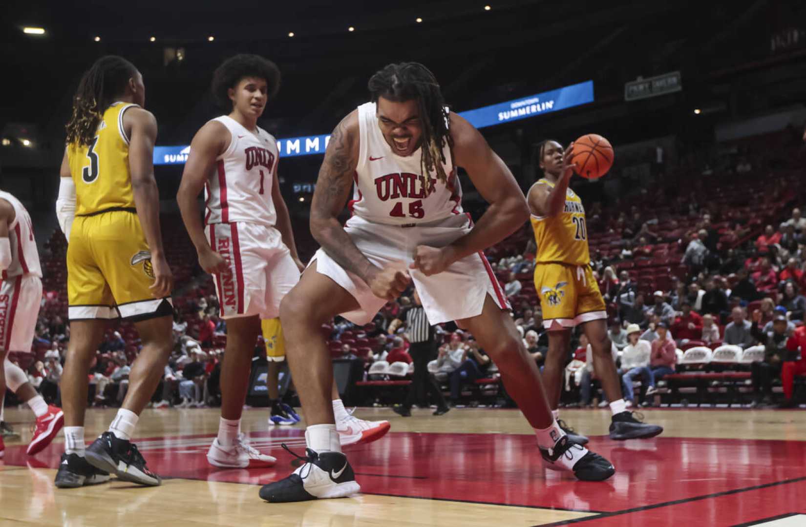 Jeremiah Bear Cherry Unlv Basketball