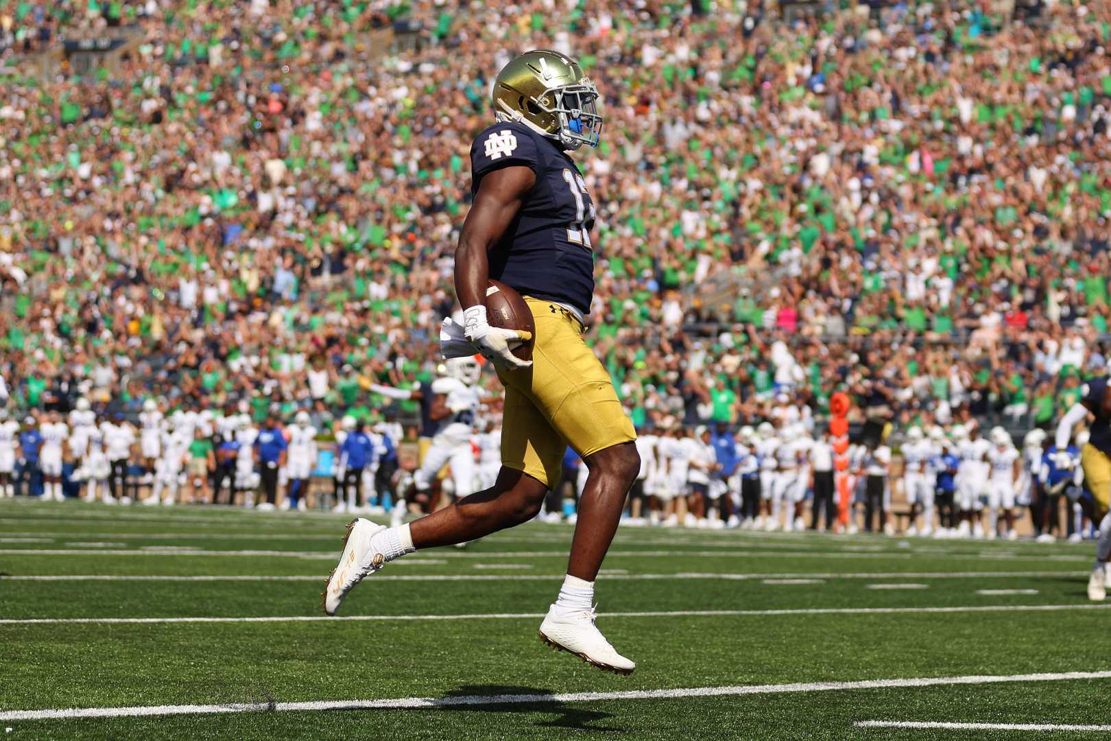 Jeremiyah Love Notre Dame Touchdown Run