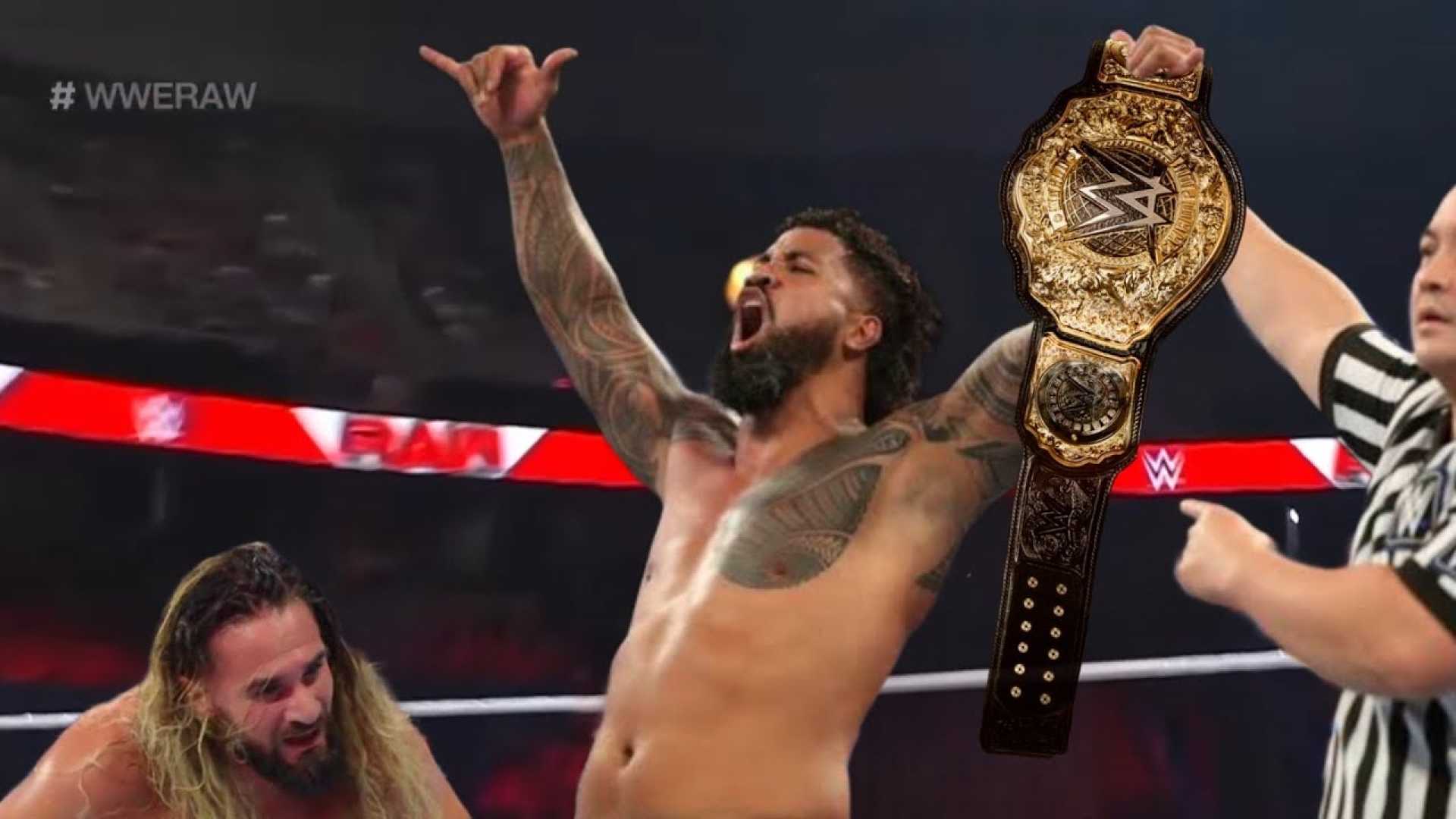 Jey Uso Wwe World Title