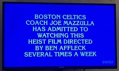 Joe Mazzulla The Town Jeopardy Clue