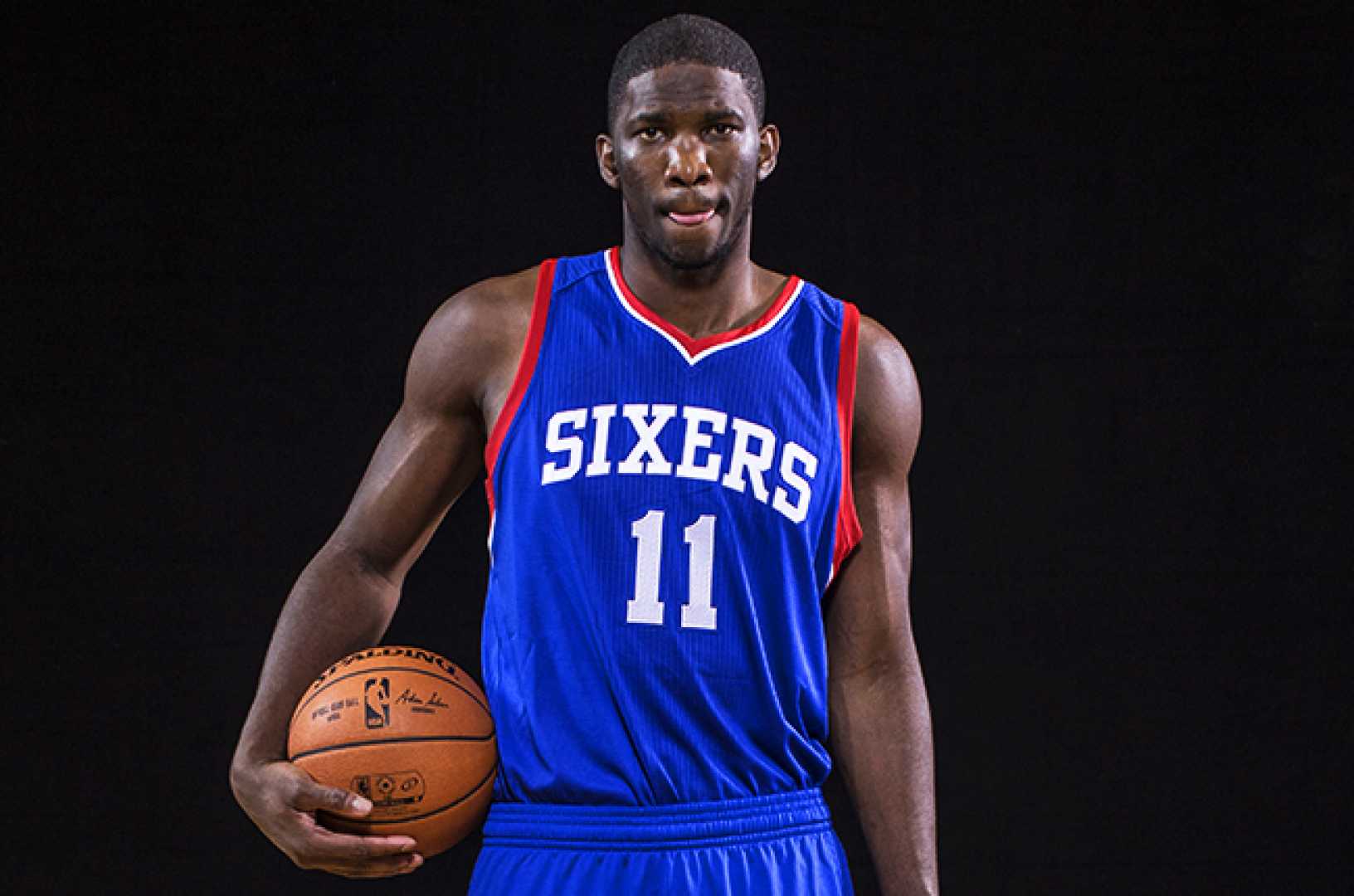 Joel Embiid Playing For The Philadelphia 76ers