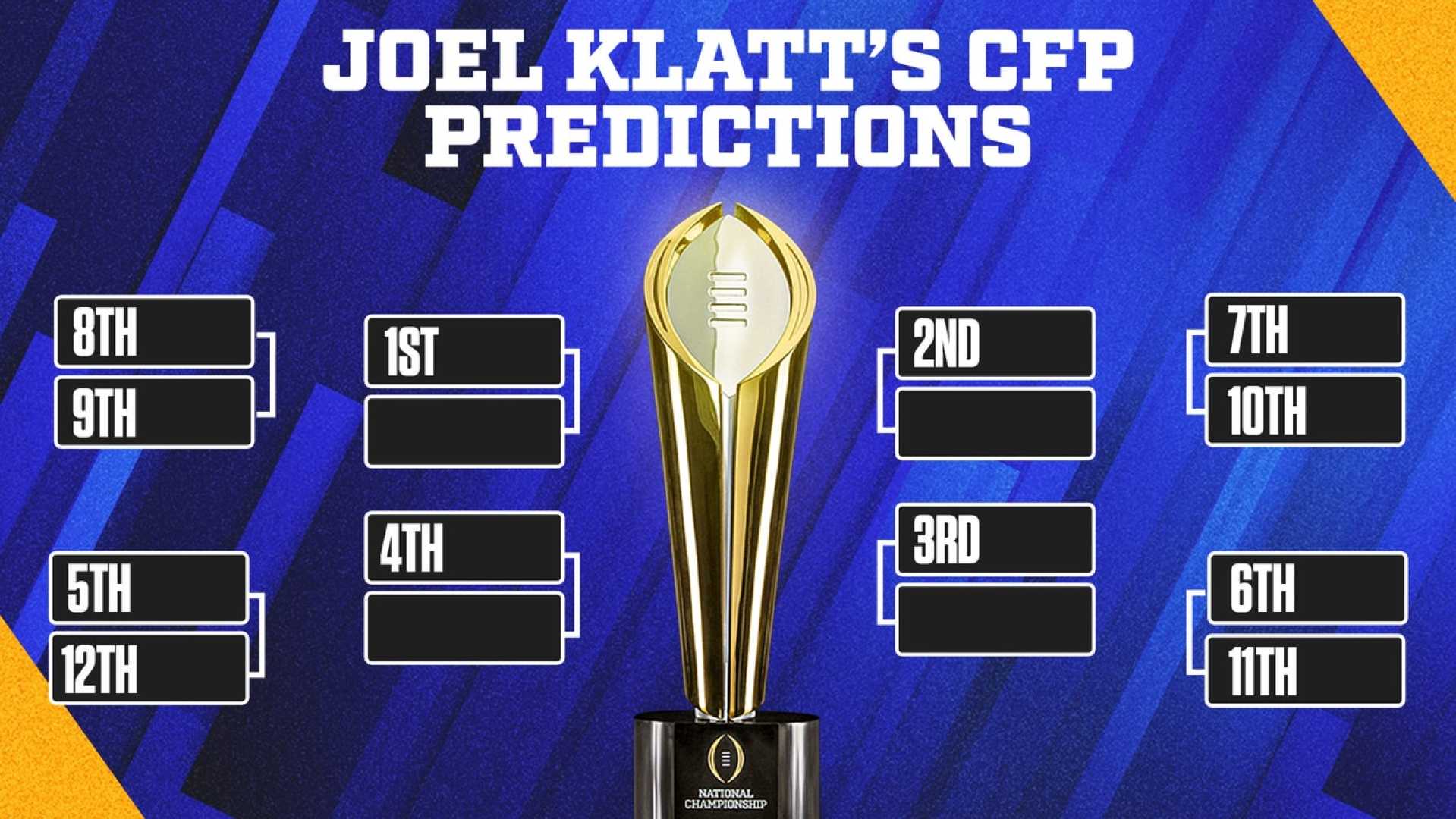 Joel Klatt College Football Predictions