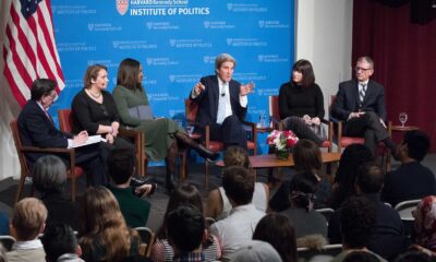 John Kerry Speaking At Harvard Kennedy School Institute Of Politics