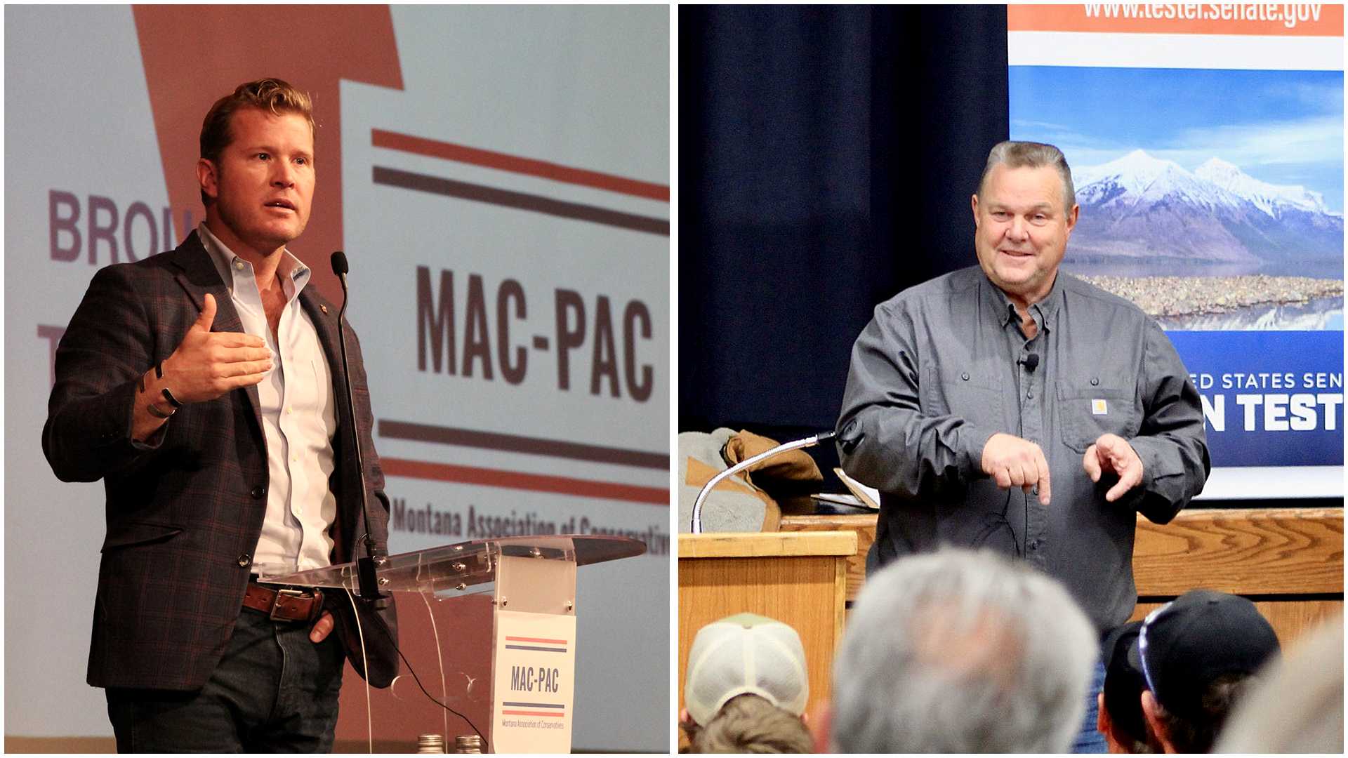 Jon Tester And Tim Sheehy Montana Senate Race