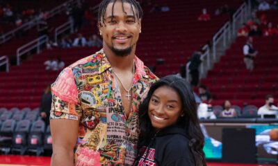 Jonathan Owens Simone Biles