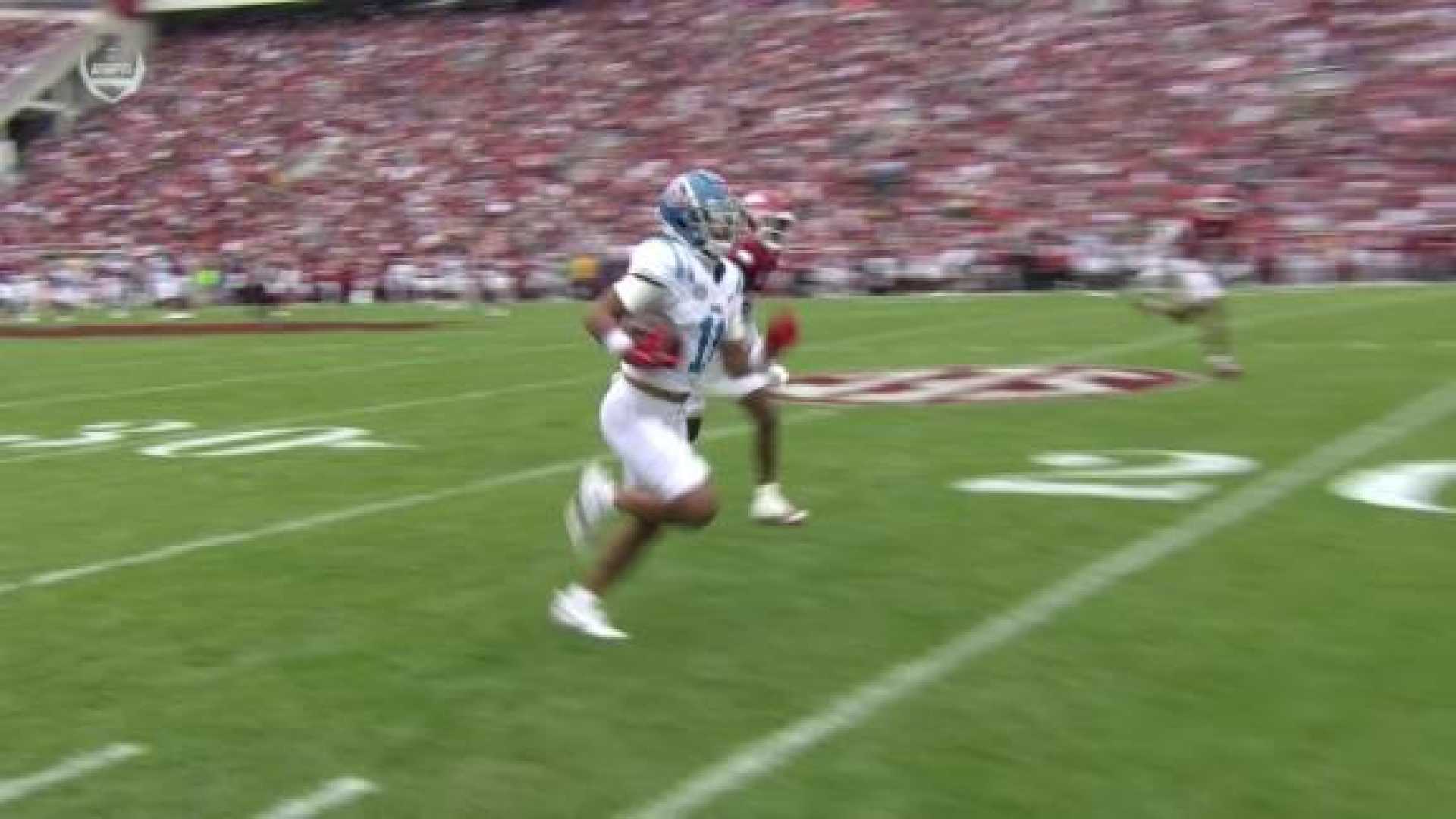 Jordan Watkins Ole Miss Touchdown