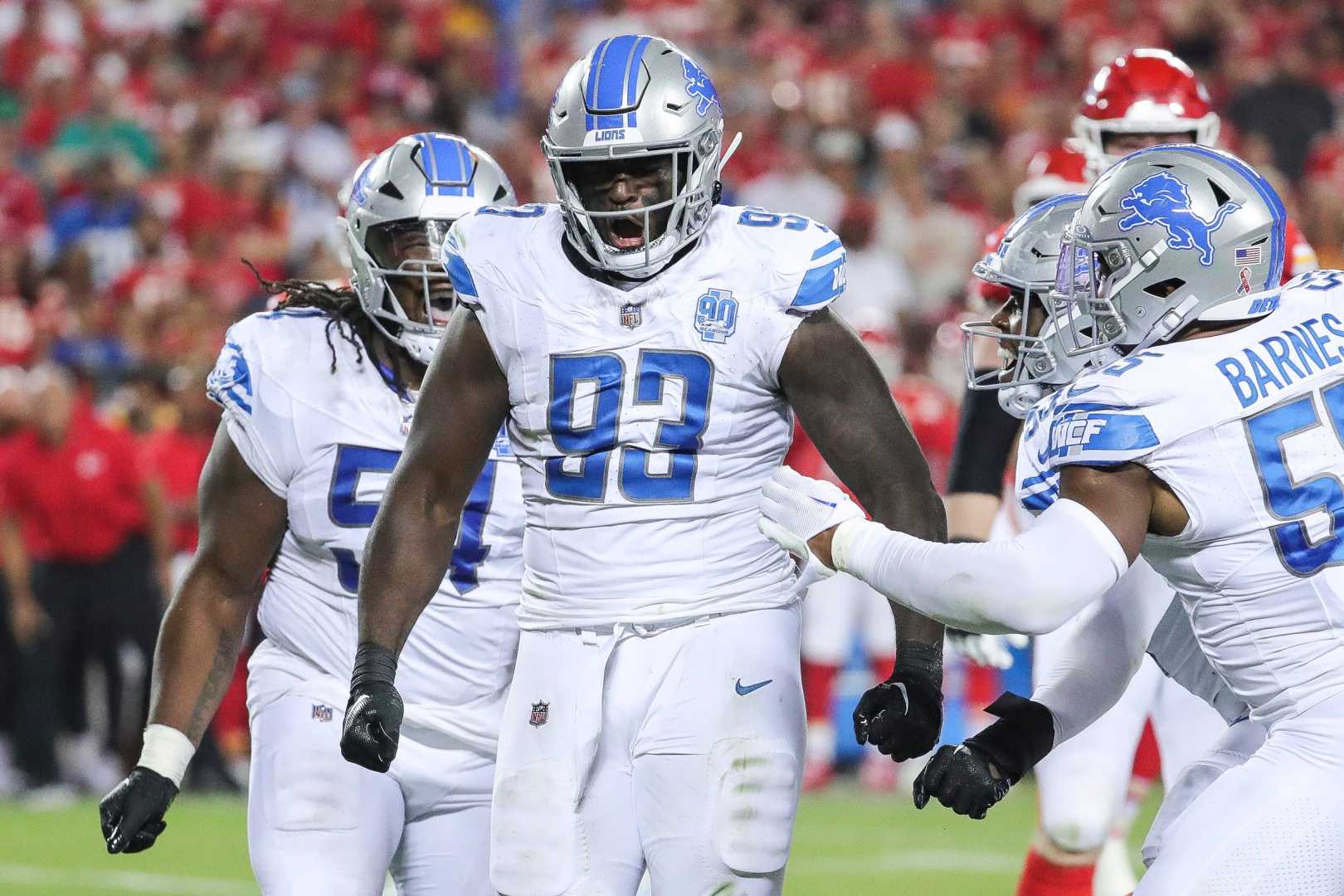 Josh Paschal Detroit Lions Knee Injury