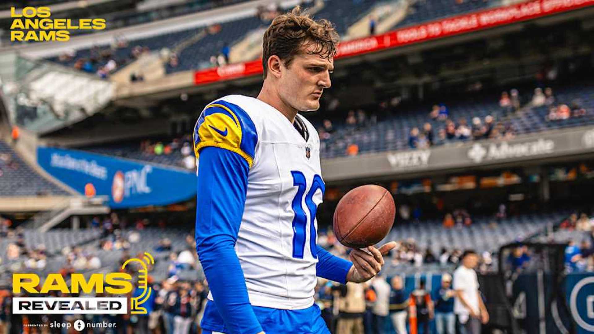 Joshua Karty Kicking For The Los Angeles Rams