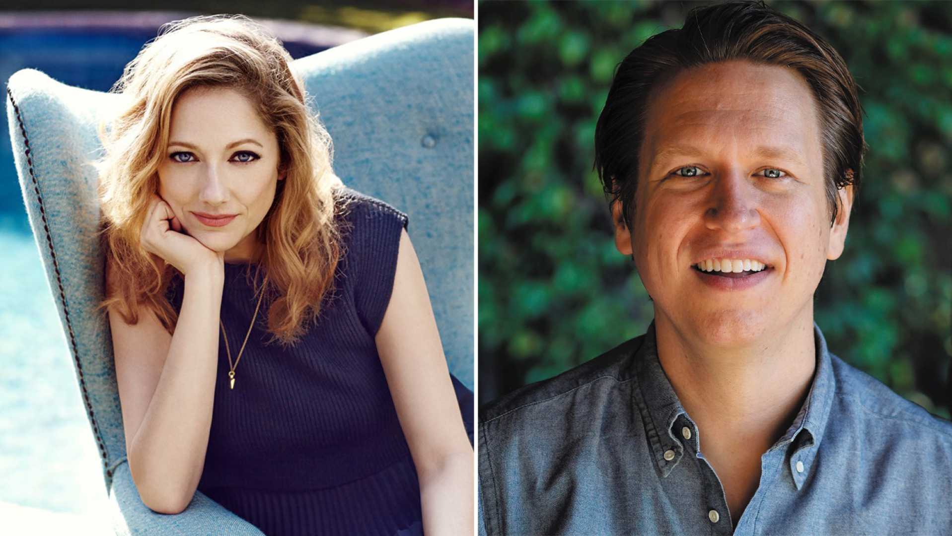 Judy Greer And Pete Holmes In The Best Christmas Pageant Ever