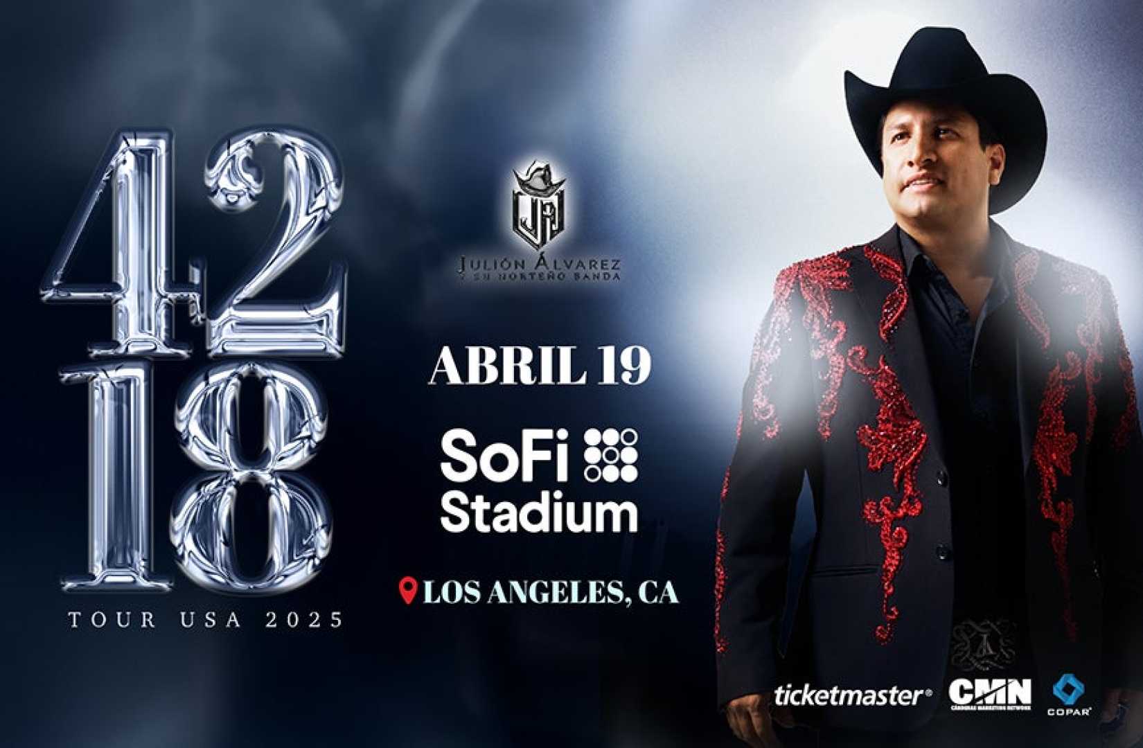 Julion Alvarez Sofi Stadium Concert